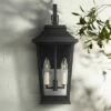 Feiss Warren 19 1/2" High Black 2-Light Outdoor Wall Light -Outdoor Lighting Official Shop unnamed file 4496