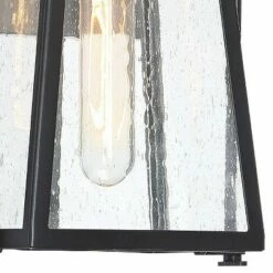 Minka Lavery Halder Bridge 12 3/4" High Sand Black Outdoor Wall Light