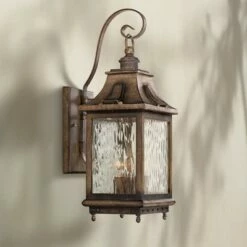 Minka Lavery Wilshire Park 18 1/2" High Bronze Outdoor Wall Light