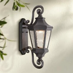 Minka Lavery Hanford Pointe LED 21 3/4"H Bronze Outdoor Wall Light