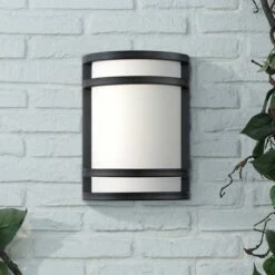Minka Lavery Bay View 9 1/2" High Oil Rubbed Bronze Outdoor LED Light