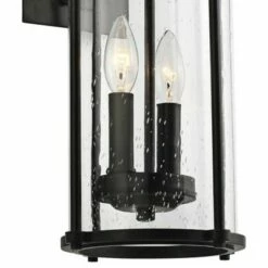 Feiss Dakota 20" High Espresso Outdoor Wall Light