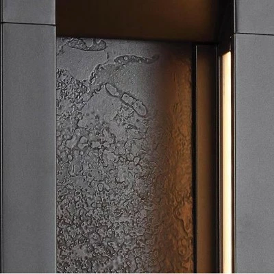 Feiss Mattix 14 1/2" High Bronze LED Outdoor Wall Light 4 Feiss Mattix 14 1/2" High Bronze LED Outdoor Wall Light - Image 2