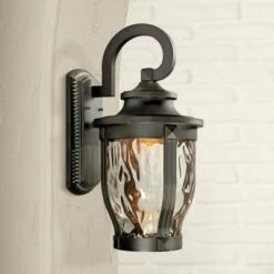 Minka Lavery Merrimack 20" High Black LED Outdoor Wall Light