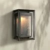 Feiss Urbandale 16 1/4" High Antique Bronze LED Outdoor Wall Light
