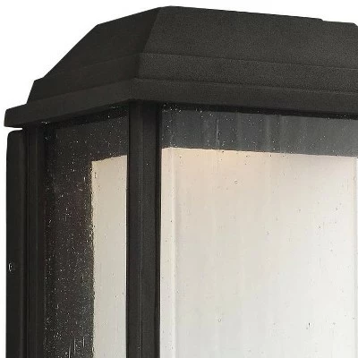 Feiss McHenry 17 1/4" High Black LED Outdoor Wall Light 3 Feiss McHenry 17 1/4" High Black LED Outdoor Wall Light - Image 2