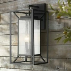 Minka Lavery Harbor View 25 1/2" High Sand Coal Outdoor Wall Light