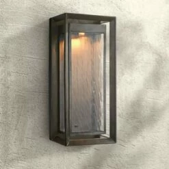 Feiss Urbandale 23" High Marine Grade Bronze LED Outdoor Wall Light