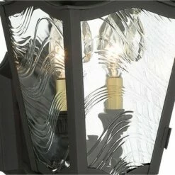 Minka Lavery Brixton Ivy 21" High Coal Outdoor Wall Light