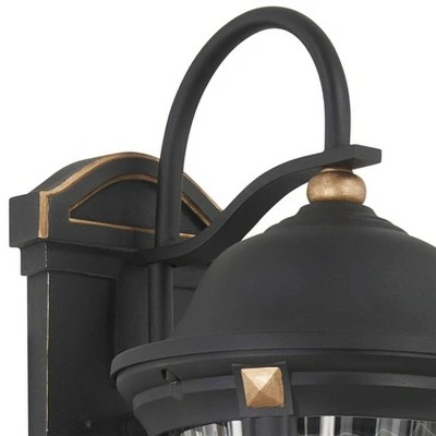 Minka Lavery Peale Street 28" H Sand Coal and Vermeil Gold Outdoor Wall Light 4 Minka Lavery Peale Street 28" H Sand Coal and Vermeil Gold Outdoor Wall Light - Image 2