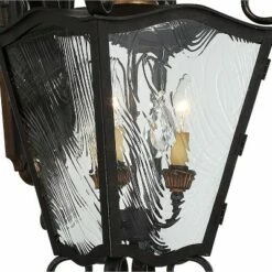 Minka Lavery Brixton Ivy 32 1/4" High Aged Patina Outdoor Wall Light