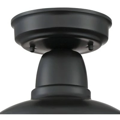 John Timberland Rustic Outdoor Ceiling Light Fixture Urban Barn Farmhouse Black 10 1/4" for House Porch Patio 4 John Timberland Rustic Outdoor Ceiling Light Fixture Urban Barn Farmhouse Black 10 1/4" for House Porch Patio - Image 3