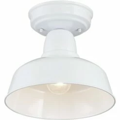 John Timberland Farmhouse Outdoor Ceiling Light Fixture Urban Barn White Metal 10 1/4" for Exterior House Porch Patio 7 John Timberland Farmhouse Outdoor Ceiling Light Fixture Urban Barn White Metal 10 1/4" for Exterior House Porch Patio -Outdoor Lighting Official Shop unnamed file 4689