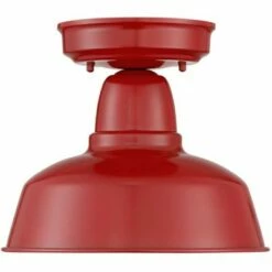 John Timberland Farmhouse Outdoor Ceiling Light Fixture Urban Barn Red Metal 10 1/4" for Exterior House Porch Patio 7 John Timberland Farmhouse Outdoor Ceiling Light Fixture Urban Barn Red Metal 10 1/4" for Exterior House Porch Patio -Outdoor Lighting Official Shop unnamed file 4700