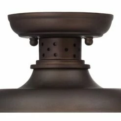 Franklin Iron Works Rustic Outdoor Ceiling Light Fixture Bronze 8 1/2" Caged for Exterior Entryway Porch -Outdoor Lighting Official Shop unnamed file 4711