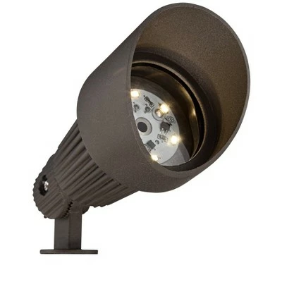 John Timberland Hooded Bronze 6-Piece LED Landscape Spot Light Set 3 John Timberland Hooded Bronze 6-Piece LED Landscape Spot Light Set
