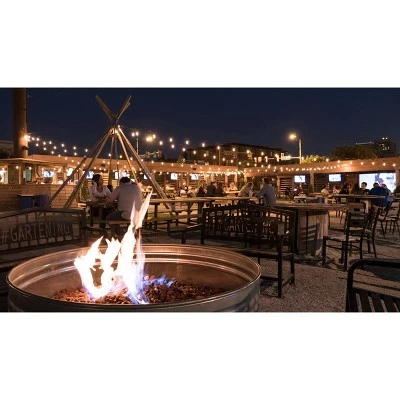 12ct Seasons Wi-Fi Classic Café Outdoor String Lights - Black Wire - Enbrighten 7 12ct Seasons Wi-Fi Classic Café Outdoor String Lights - Black Wire - Enbrighten - Image 5