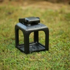 Smith & Hawken 6.5" x 5" Aluminum Cast Metal Pillar Outdoor Lantern Black - Smith & Hawken™ -Outdoor Lighting Official Shop unnamed file 4877