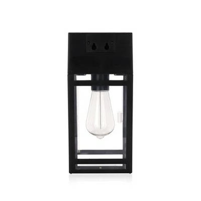 10.47" LED Solar Wall Outdoor Lantern Amber/White - Techko Maid 5 10.47" LED Solar Wall Outdoor Lantern Amber/White - Techko Maid - Image 3