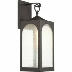 Possini Euro Design Modern Outdoor Wall Light Fixture Bronze Lantern 20 1/2" Seedy Glass for Exterior House Porch Patio Deck 11 Possini Euro Design Modern Outdoor Wall Light Fixture Bronze Lantern 20 1/2" Seedy Glass for Exterior House Porch Patio Deck -Outdoor Lighting Official Shop unnamed file 520