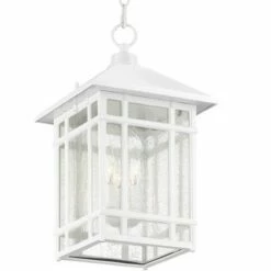 Kathy Ireland Sierra Craftsman 16 1/2"H White Outdoor Hanging Light -Outdoor Lighting Official Shop unnamed file 532