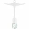 24ct Classic Café Integrated LED Bulb Outdoor String Lights White - White Wire - Enbrighten