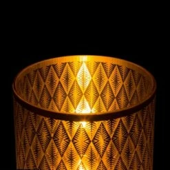 Alpine Corporation Indoor/Outdoor Diamond Lantern with Tungsten Light and Timer Warm White -Outdoor Lighting Official Shop unnamed file 614