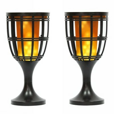 Techko Maid Solar Outdoor Torch Lights - Techko 3 Techko Maid Solar Outdoor Torch Lights - Techko