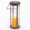 17.5" Provence Bird Stake with Hanging/Tabletop Solar Outdoor Lantern Brown - Smart Solar -Outdoor Lighting Official Shop unnamed file 669