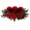 Poinsettia & Berry Triple Candelabrum - Nearly Natural 1 Poinsettia & Berry Triple Candelabrum - Nearly Natural -Outdoor Lighting Official Shop unnamed file 71