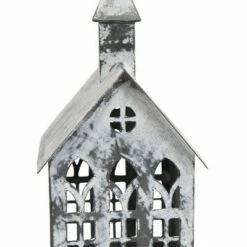 Large White Metal Candle Luminary - Foreside Home & Garden -Outdoor Lighting Official Shop unnamed file 728