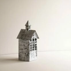 Large White Metal Candle Luminary - Foreside Home & Garden -Outdoor Lighting Official Shop unnamed file 732