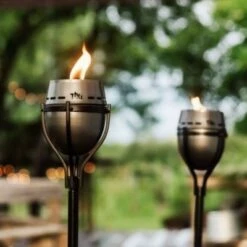 Tiki Brand 65" Island King Lanai Large Flame Torch Gunmetal Finish 7 Tiki Brand 65" Island King Lanai Large Flame Torch Gunmetal Finish -Outdoor Lighting Official Shop unnamed file 759