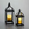 18" Bradford Metal Outdoor Lantern Set Black - Smart Living -Outdoor Lighting Official Shop unnamed file 77