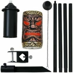 Sunnydaze Decor Sunnydaze Outdoor 3-in-1 Adjustable Height Tiki Face Patio and Lawn Torch Light Set - 2pk -Outdoor Lighting Official Shop unnamed file 801