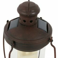 Sunnydaze Decor Sunnydaze Outdoor Antique Style Hanging Solar Lantern Light with LED Light and Candle - 12" - Bronze 10 Sunnydaze Decor Sunnydaze Outdoor Antique Style Hanging Solar Lantern Light with LED Light and Candle - 12" - Bronze -Outdoor Lighting Official Shop unnamed file 910