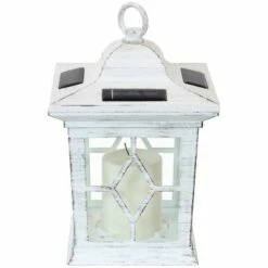 Sunnydaze Decor Sunnydaze Outdoor Lucien Hanging Tabletop Solar LED Rustic Farmhouse Decorative Candle Lantern - 9" - White - 2pk 18 Sunnydaze Decor Sunnydaze Outdoor Lucien Hanging Tabletop Solar LED Rustic Farmhouse Decorative Candle Lantern - 9" - White - 2pk -Outdoor Lighting Official Shop unnamed file 952