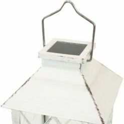 Sunnydaze Decor Sunnydaze Outdoor Concord Hanging Tabletop Solar LED Rustic Farmhouse Decorative Candle Lantern - 11" - White - 2pk 10 Sunnydaze Decor Sunnydaze Outdoor Concord Hanging Tabletop Solar LED Rustic Farmhouse Decorative Candle Lantern - 11" - White - 2pk -Outdoor Lighting Official Shop unnamed file 956