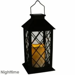 Sunnydaze Decor Sunnydaze Outdoor Concord Hanging Tabletop Solar LED Rustic Farmhouse Decorative Candle Lantern - 11" - Black - 2pk 13 Sunnydaze Decor Sunnydaze Outdoor Concord Hanging Tabletop Solar LED Rustic Farmhouse Decorative Candle Lantern - 11" - Black - 2pk -Outdoor Lighting Official Shop unnamed file 965